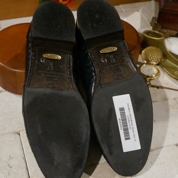 Zelli Crocodile Tassel Loafer size 12 BEAUTIFUL main image 6